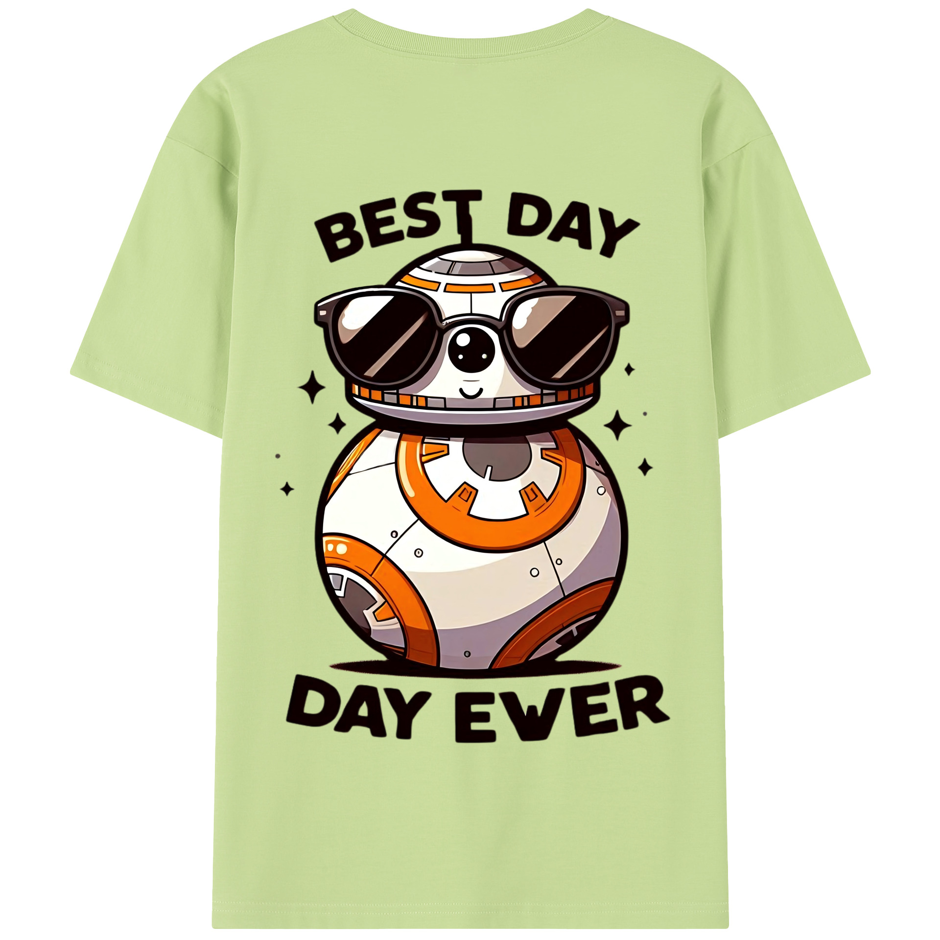 （画像用） スター・ウォーズ Star Wars 綿100％半袖Tシャツ（背面プリント）